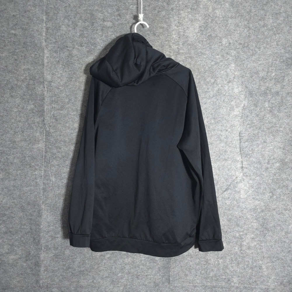 Nike Dri-FIT Full Zip Hoodie Mens XL Black AJ4450-010 Active Jacket Swoosh Logo - Picture 2 of 10